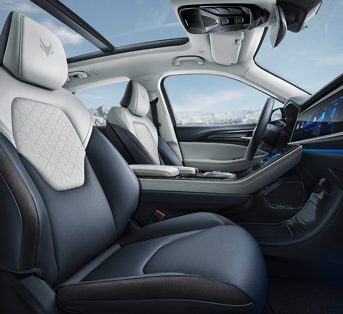 Electric Car Four Drive SUV Arcfox Alpha T S 20.3inch 4k Screen Ev Vehicle WHEELBASE 2915mm Normal Charging Time 11.5h