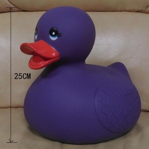 Big size plastic vinyl bath duck gifts for kids, giant ducks gifts with green