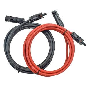 Quality DC 1000V 4mm 20 Feet PV1F Solar Cable IEC60502 Standard wholesale