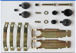 DAF Bus Brake Pads 0.35~0.45 Friction Coefficient Emark Certificate