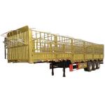 Producer AOTONG Bulk Cargo Carrier Fence Semi Trailer with Standard 28 Ton