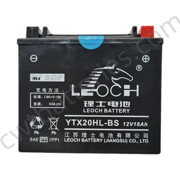 Leoch Powerstart YTX20L-BS AGM Jet Ski Battery 12V 18Ah Motorcycle Maintenance