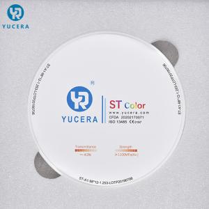 Quality Preshade 1100 MPa 1530℃ CAD CAM Dental Zirconia Blank wholesale