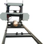 Diesel Portable Horizontal Band Sawmill Machine, Wood Band Saw Mill, Portable