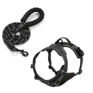 Quality Durable Oxford Waterproof Harness Reflective Leash Bandana Outdoor Safety Custom Dog Adventure Kit wholesale