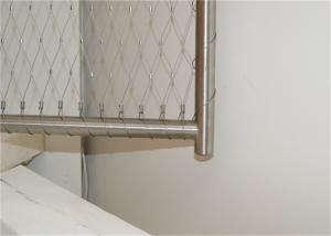 Quality Architectural Inox Wire Mesh Decoration 3.0mm 40mm Stainless Steel Cable Mesh 316l wholesale