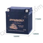 12V 30Ah Recreational Vehicle Batteries 125CC Four Wheeler Battery DYNAVOLT