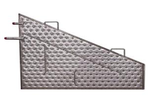 Quality DIN Laser Welded 2205 Stainless Steel Dimple Plate wholesale