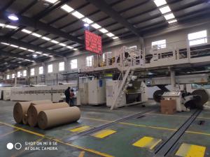 Quality Dpack corrugator WJ60-1600 electric heating three layers corrugated board production line wholesale