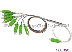 Quality FA-PLCM1×8SA,OEM Factory Supply SC/APC 1x8 Mini Steel Tube Fiber Optic PLC Splitter wholesale