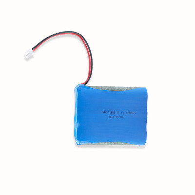 2000mA 12 Volt 18650 Liion Battery Pack For Miner Lamp
