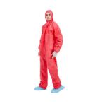 Type 4/5/6 Disposable Protective Coverall With Shoe Cover