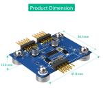 480Mbps Expansion USB Adapter Card 4 Port Customized