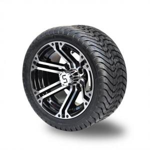 Quality Golf Cart 12 Inch Aluminum Wheel Combo Set , 12 Inch Golf Cart Wheels And Tires Combo wholesale