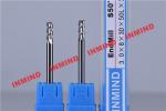 HRC50 3 Flute aluminum end mill bits 0.6 - 0.8 um Micro grain size