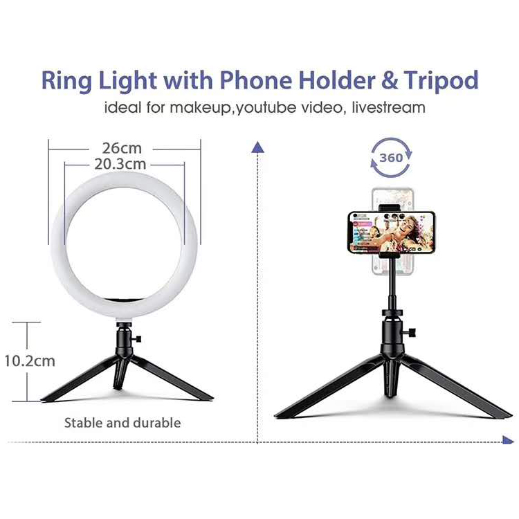 1.8 kg Soft LED Circle Ring Light with PORTABLE Convenience Elevate Your Live Show