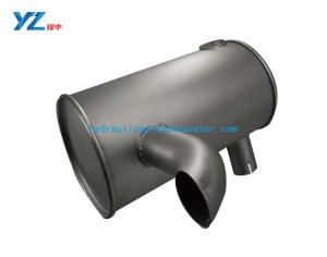 Quality 440MM Height Doosan Excavator Muffler DH60-7 Silver Colour wholesale