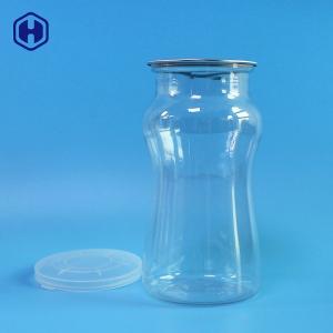 Quality Thin Wall Clear Plastic Cans Lightweight Cylindrical Plastic Containers wholesale