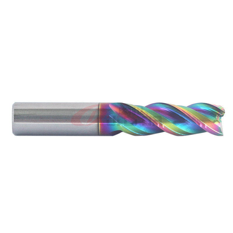 RLD Solid Carbide End Mill Dlc Coated For Aluminum Endmill 6mm 1/4"