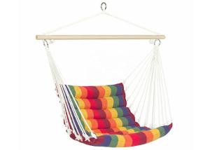 Quality Swing Outdoor Patio Rainbow Hammock Chair With 5CM Thick Cotton wholesale