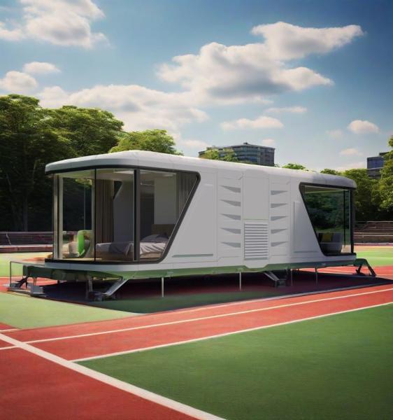 2 Bedroom Space Capsule House With Kitchen Modular Mobile Home K7 Capsule