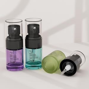 Quality 15ml Frosted Glass Foundation Bottles for Customizable Cosmetics wholesale