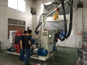 Quality Industrial Polyurethane Foaming Machine Foam Output 20-50kg/Min wholesale