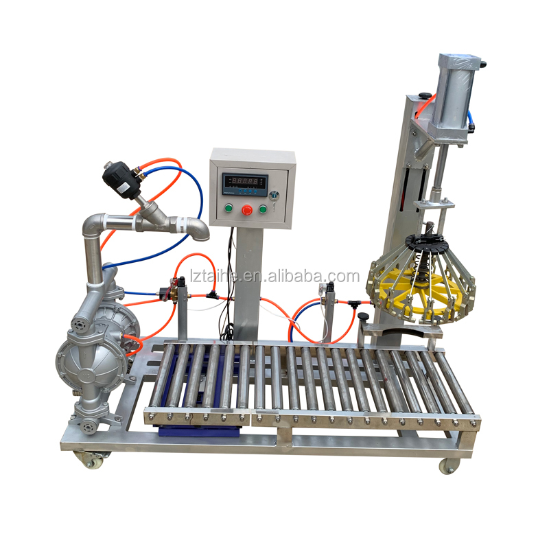 Pump Core Components Weighting Liquid Filling Machine for Paint Coating Latex Paint