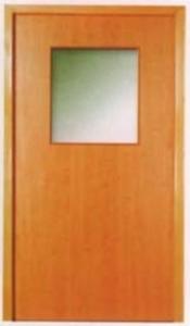 Quality MF03 ABNM 90min fire-proof wooden glass door wholesale