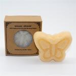 Fashion Konjac Butterfly Bath Sponge Studio Beauty Facial Cleansing Sponges