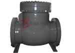 600LB Industrial Check Valve Flanged Cast Carbon Steel HF H44 30 Inch