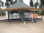 New design Prefab Bali Bungalow , Overwater Bungalows For Seaside