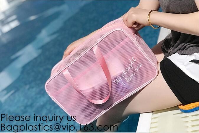 Waterproof PVC Cosmetic Pouch Wholesale Cheap Make Up Makeup Case Bag Travel Toiletry Pouch Organizer, bagease, bagplast
