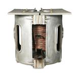 500KG Aluminum Shell Induction Melting Furnace Electric Furnace For Melting