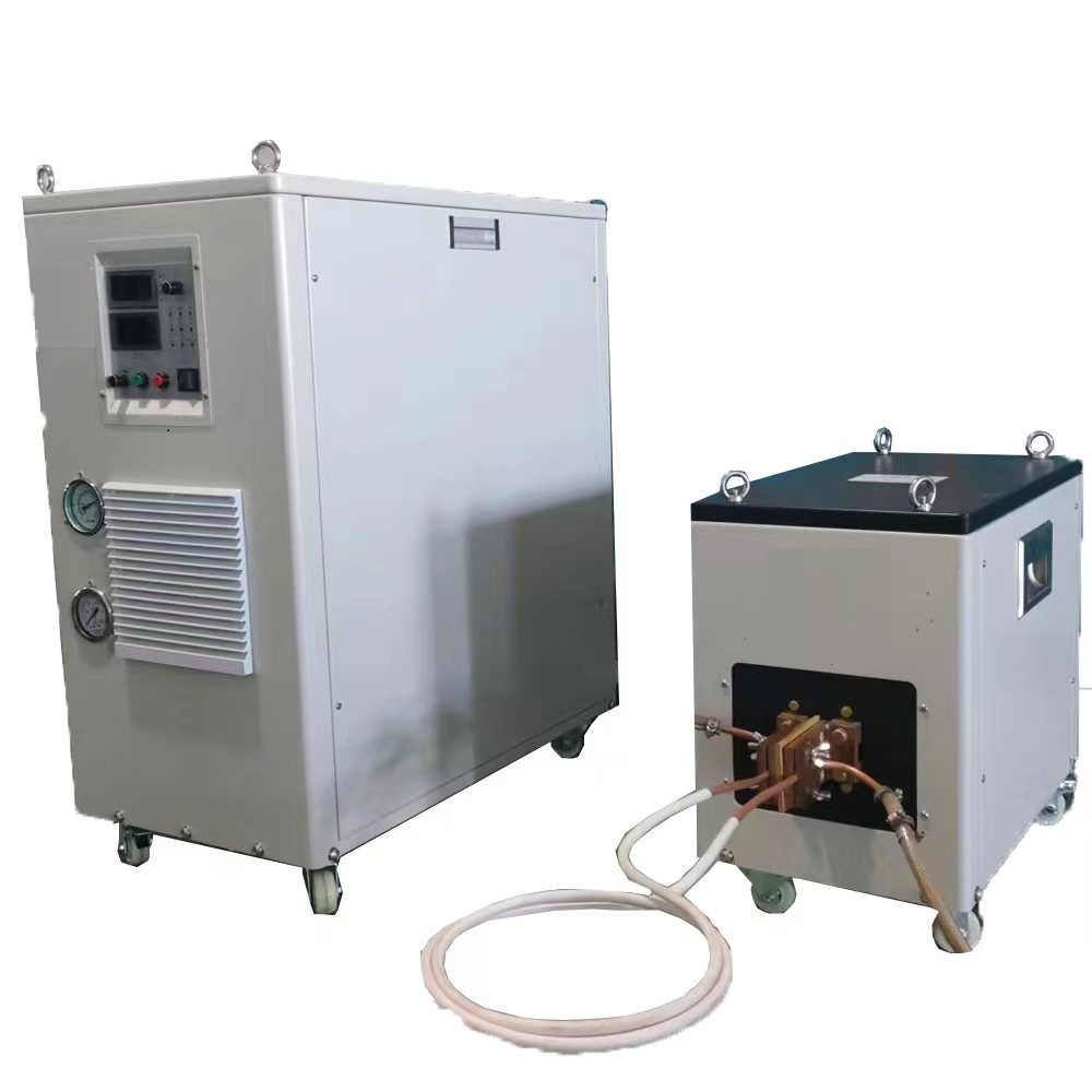 80-200Khz 80KW Ultra High Frequency Induction Heating Machine Quenching Machine