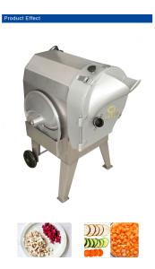 Quality Stainless Steel 1000KG/H Capacity Vegetable Cutter With Safe Sanitary Design wholesale