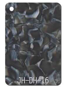 Quality Dark Gray Petal Pattern PMMA Acrylic Plastic Sheet Home Display Crafts Decor wholesale