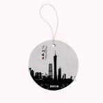 Hanging Round Car Paper Air Freshener Scented Card Package