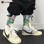 Cartoon Character Sublimation Sport Socks Custom Digital Printed Socks