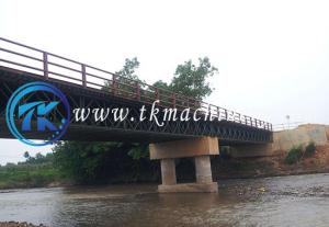 Quality Bailey Bridge Deck Type Bridge Compact 100 Large Wide Construction Platform Temporary wholesale