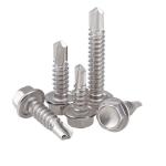SS410 Hex Head Self Drilling Metal Screws