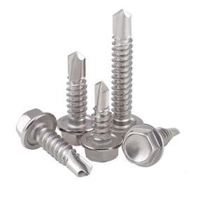 Quality SS410 Hex Head Self Drilling Metal Screws wholesale
