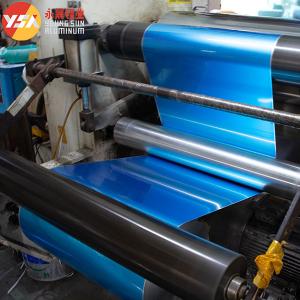 Quality Blue Aluminum Mylar Spooling Foil Roll AL+PET Laminating Film wholesale