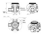 300mm DC AC Motor Horizontal Vertical Drive Wheel Assembly Power Agv Steering