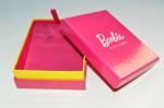 Fancy Jewellery Packaging Boxes For Valentine Gift, Pink Rigid Paper Gift