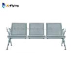 L68cm 3 Seater Waiting Chair , ISO Hospital Tools And Equipments