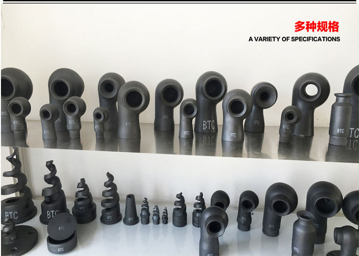 High Strength Reaction Bonded Silicon Carbide SiSiC Ceramic Bush With Good Wear Resistant