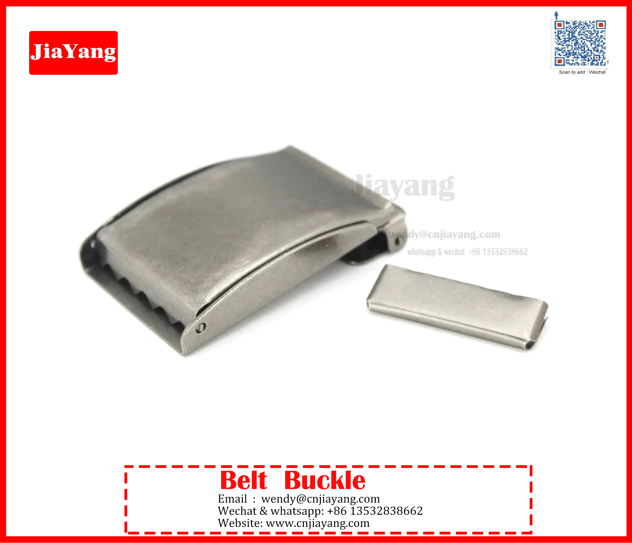 Iron Belt Buckle For Fabric Webbing