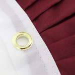 Pleated Fan Cotton Polyester Advertising Banner Flags