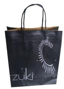 Quality Kraft Paper Shopping Bags With Handles wholesale